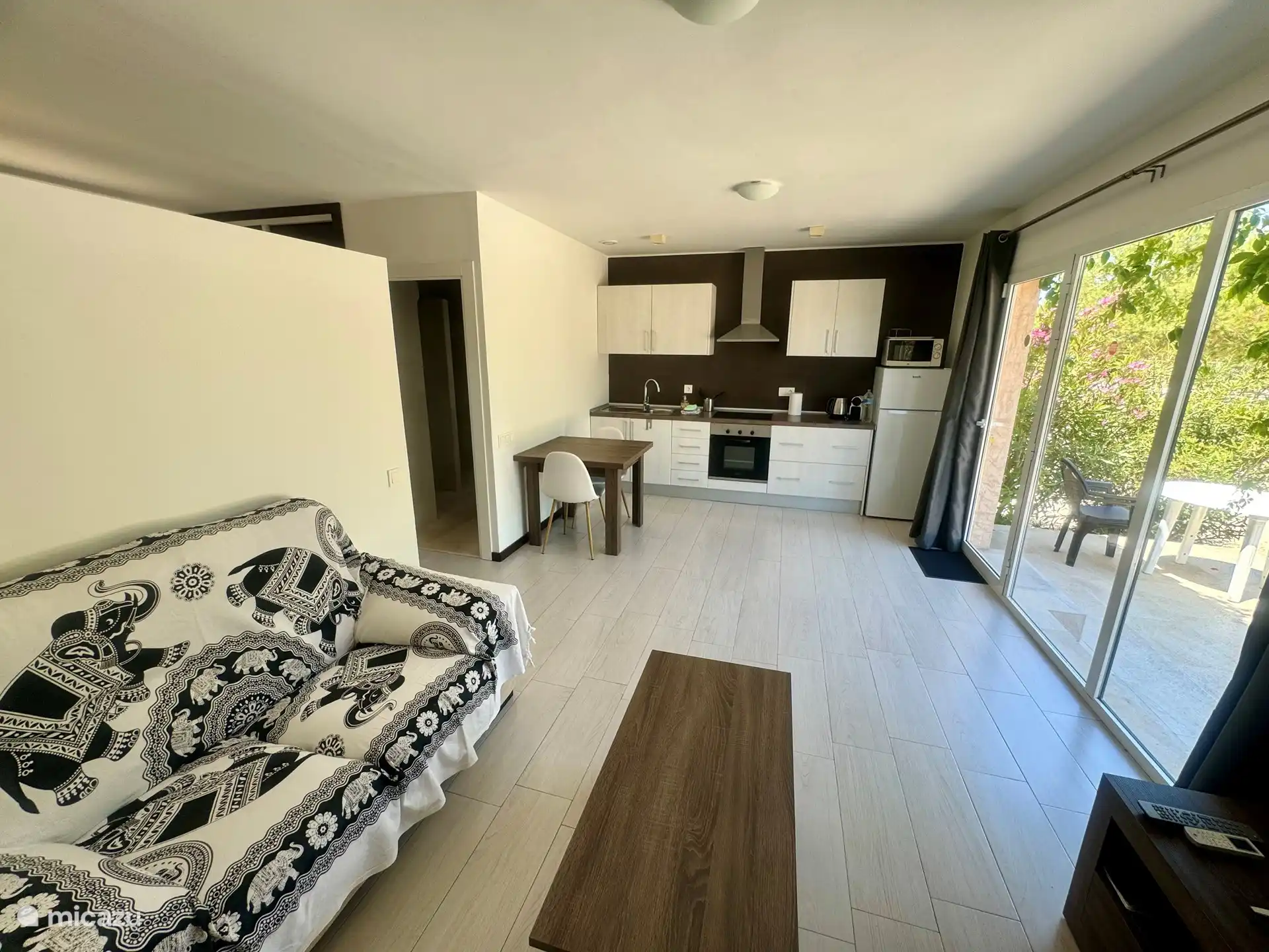 La cuisine entièrement équipée 