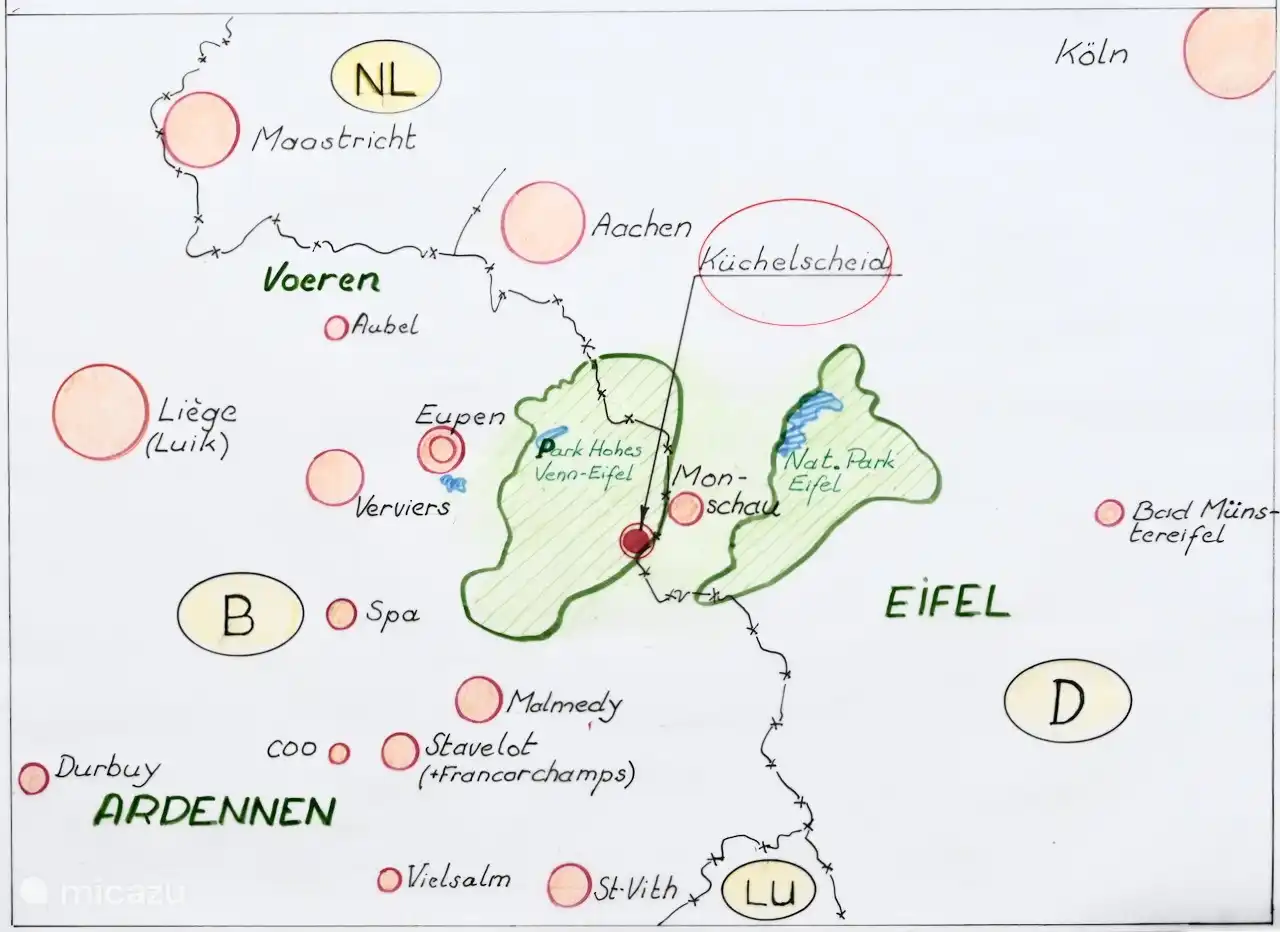 Where is K&#252;chelscheid? 
See what you have nearby