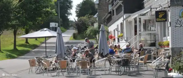 At the end of the street A L&#252;tze better known as at Martha&#39;s, popular with walkers, cyclists....