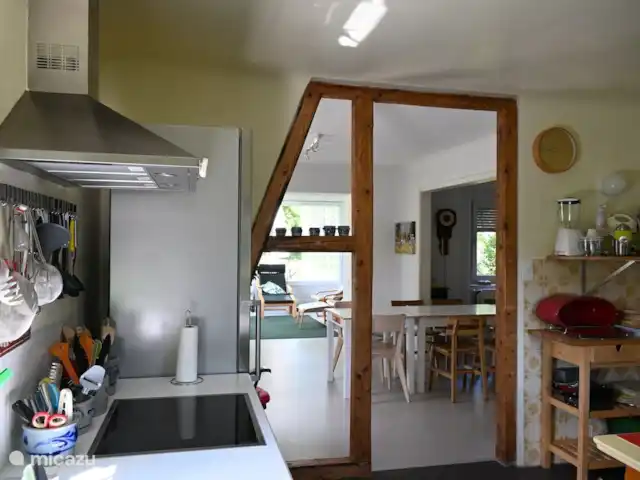 Osterglocken, maison de vacances Eifel | Belgique, Ardennes, Butgenbach - maison de vacances La cuisine, reliée au salon, est équipée de toutes les commodités