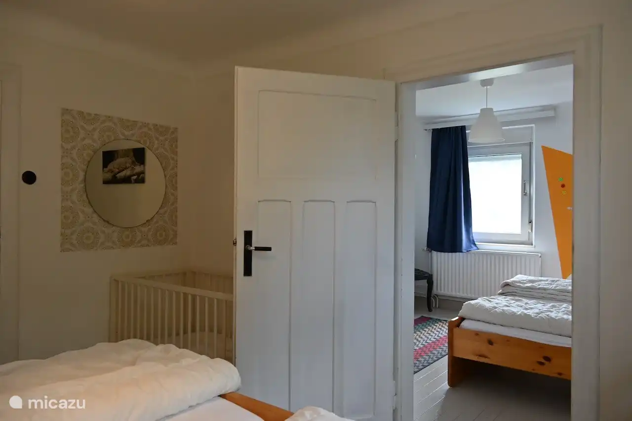 spacious family room on the first floor