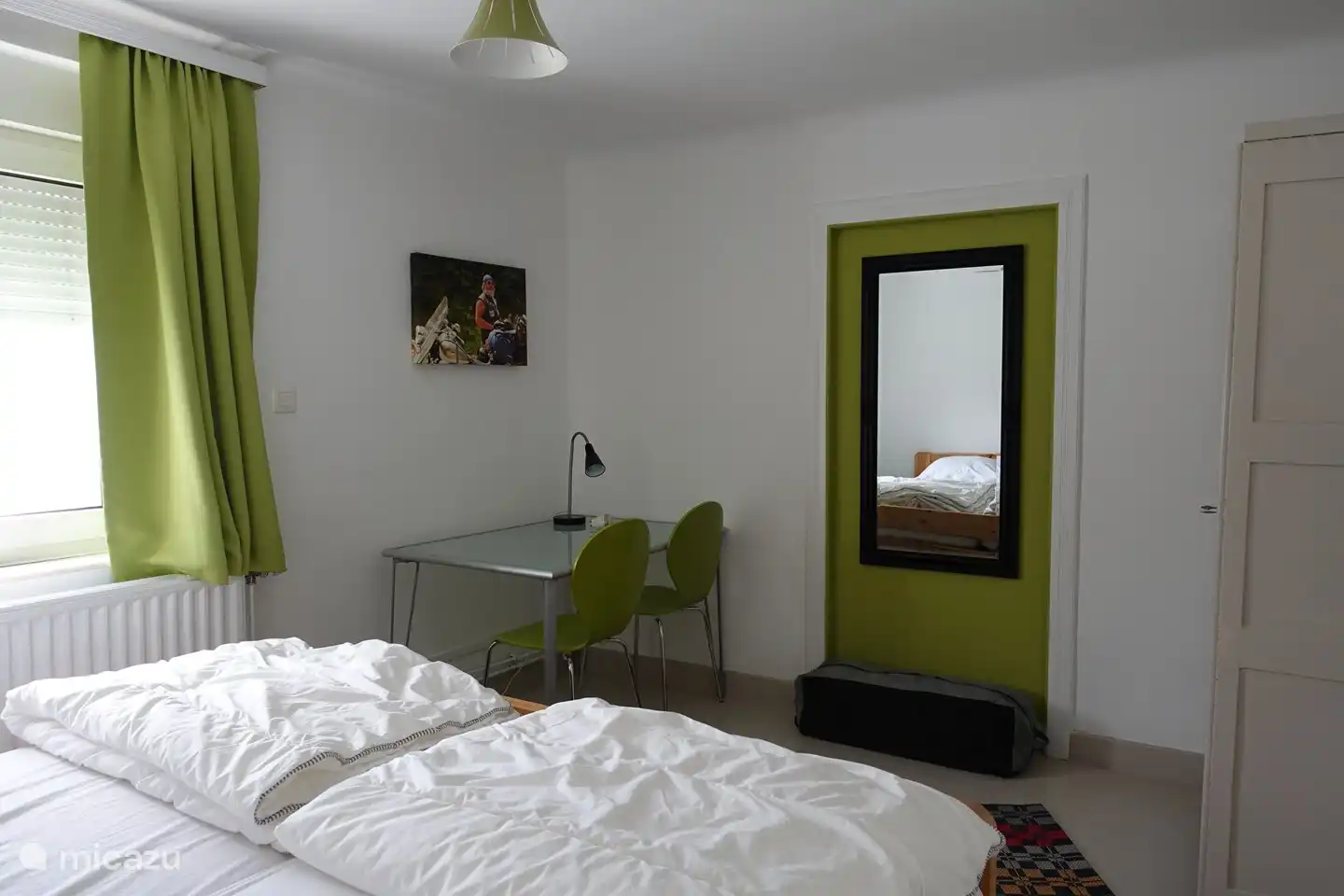 Nina room, spacious double room with double bed and 1m80 wide (all double beds are 1m80 wide)