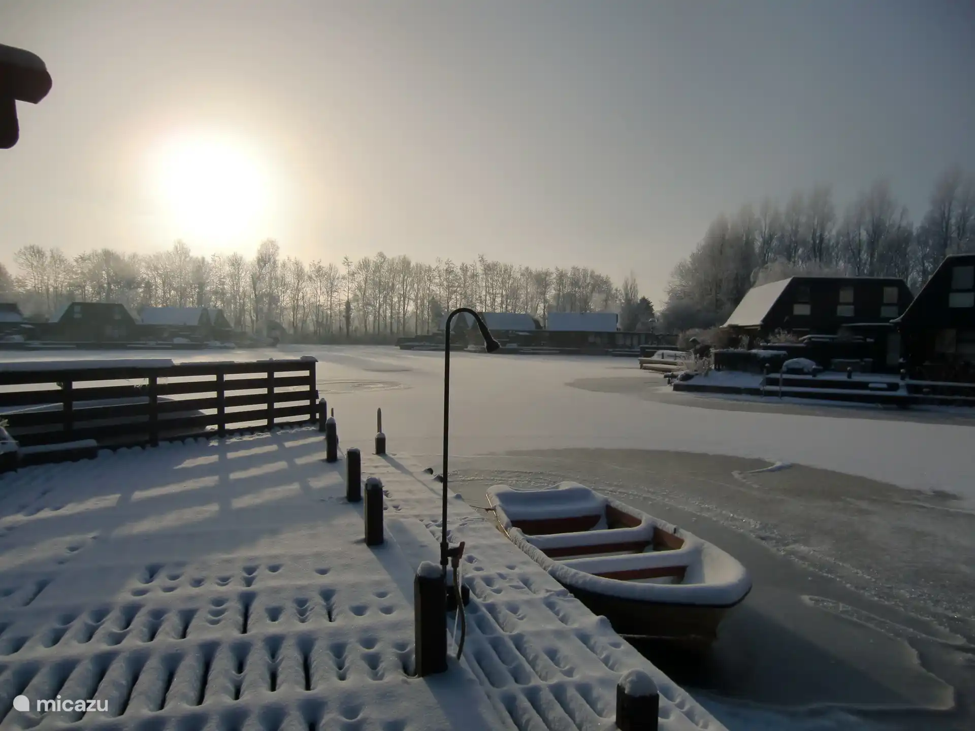 In de winter is het prachtig !