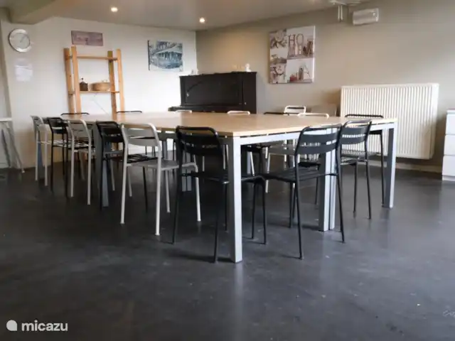 La hacienda en Bélgica, Ardenas, Büllingen - casa de campo cocina