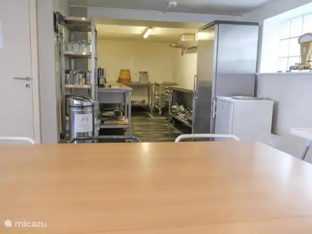 La hacienda en Bélgica, Ardenas, Büllingen - casa de campo cocina