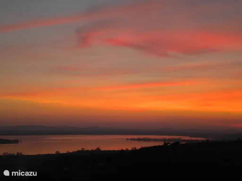 Sonnenuntergang im Winter