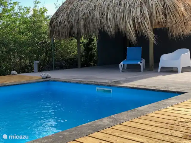 Villa Chuchubi en Curazao, Bandabou (oeste), Grote Berg - casa vacacional Solárium y palapa
