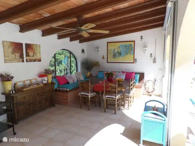Villa Senomar appartement Picasso huren in Spanje, Costa Blanca, Benissa - vakantiehuis Overdekt terras Villa Senomar