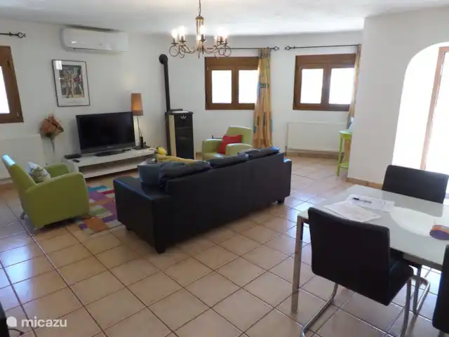 Villa Senomar appartement Picasso huren in Spanje, Costa Blanca, Benissa - vakantiehuis Woonkamer appartement Picasso