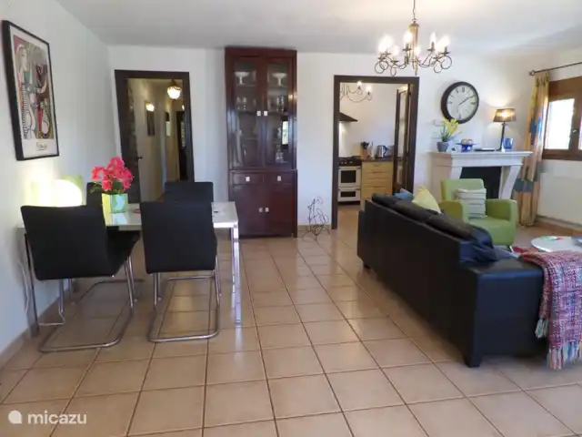 Villa Senomar appartement Picasso huren in Spanje, Costa Blanca, Benissa - vakantiehuis Woonkamer appartement Picasso