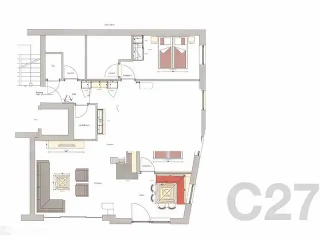 appartement huren in Oostenrijk, Salzburgerland, Kaprun – Kaprun Mountain Resort TopC27 Plattegrond Kaprun Mountain Resort TopC27 van Kaprun Rentals