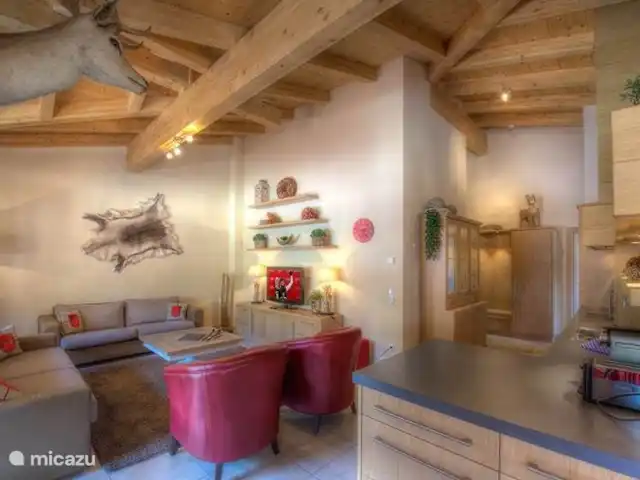 appartement huren in Oostenrijk, Salzburgerland, Kaprun – Kaprun Mountain Resort TopC27 Woonkamer Kaprun Mountain Resort TopC27 bij Kaprun Rentals
