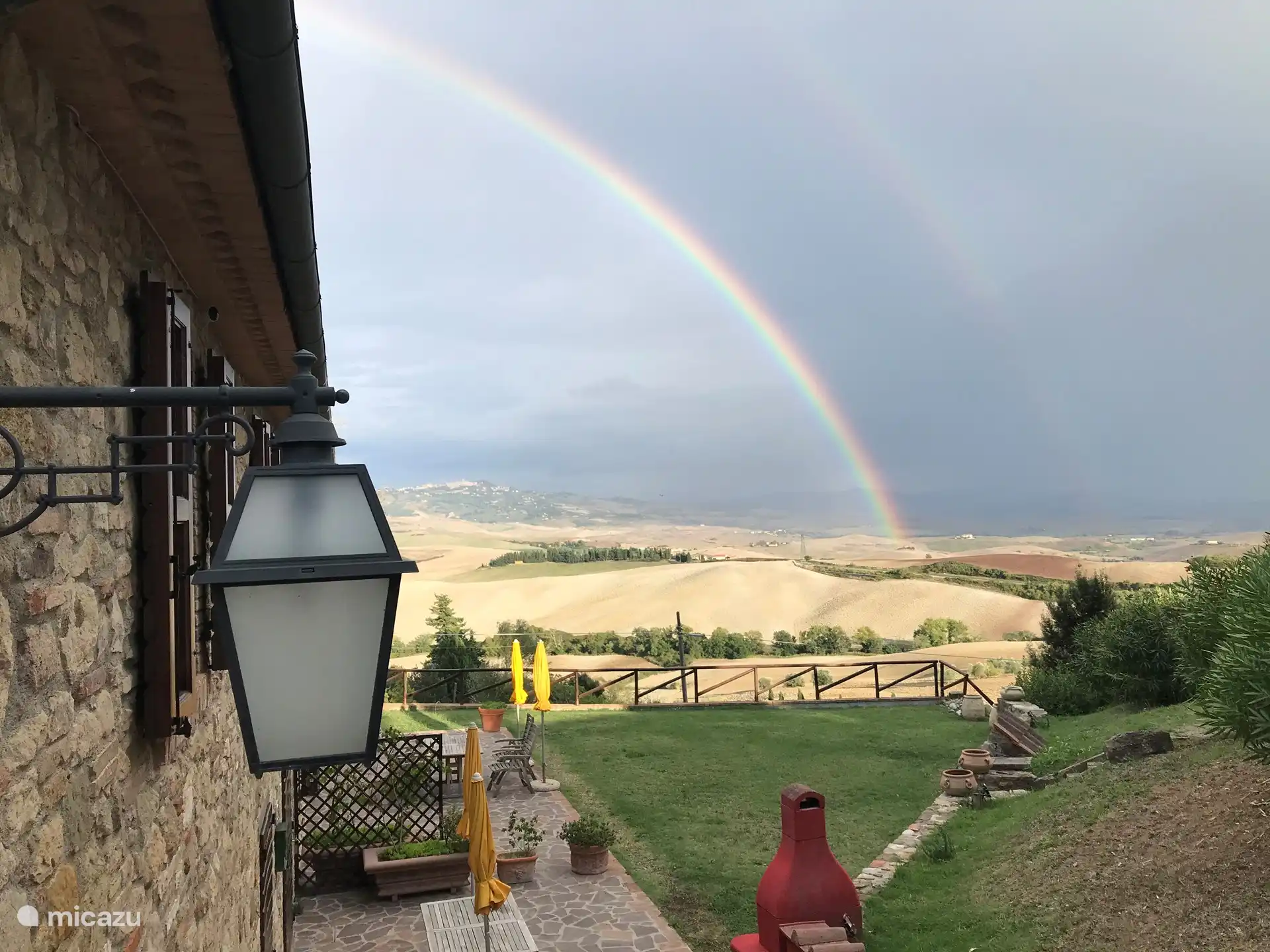 Sol de tarde sobre el valle