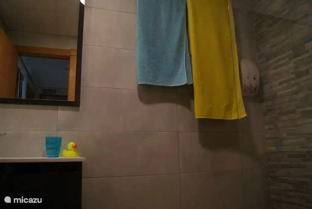 Salle de bain entièrement refaite à neuf avec douche à l'italienne