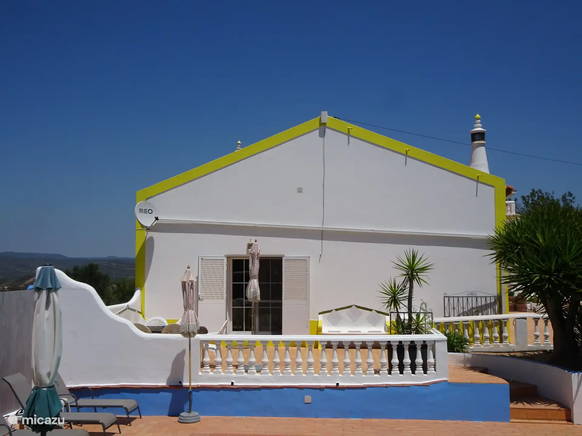 Side façade of the Quinta