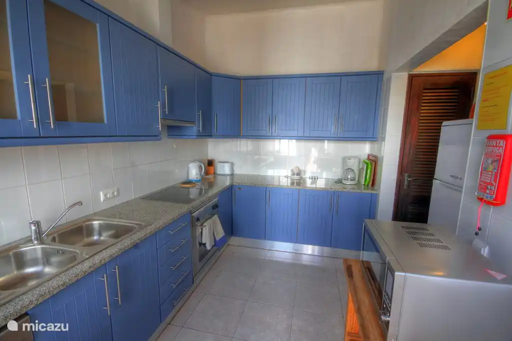 The amateur chef will find everything necessary. including dishwasher, freezer, refrigerator, microwave, convection oven.