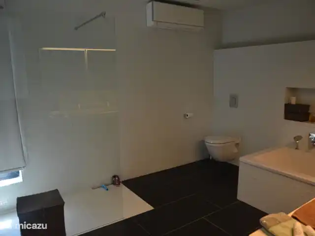 Villa 'Les cubes de Beaulieu' | France, Ardèche, Beaulieu (Ardèche) - villa Salle de bain luxueuse avec baignoire et douche à l'italienne