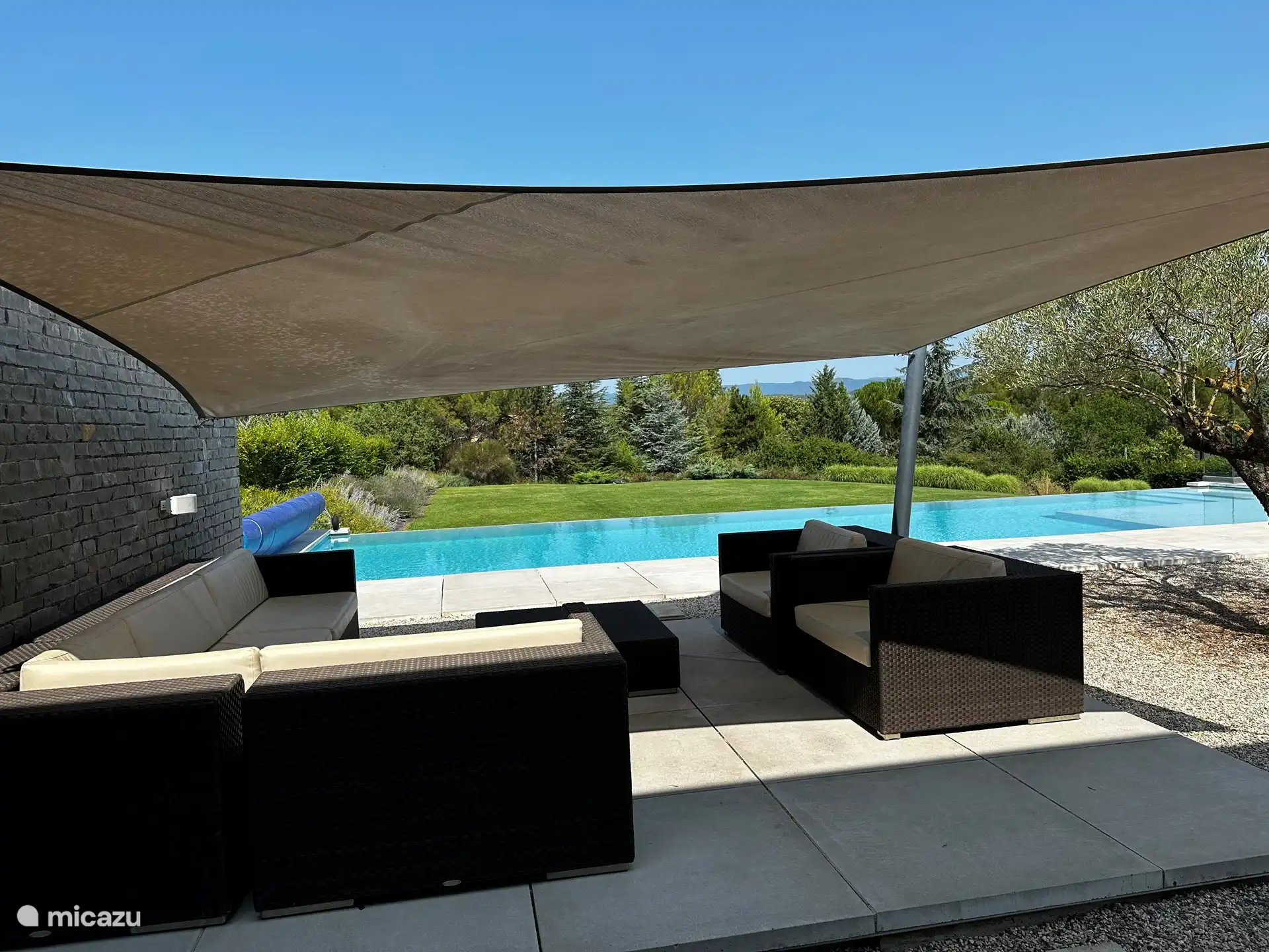 Lounge mit schöner Aussicht