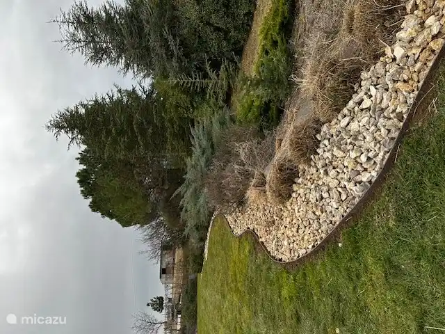 Der Garten wurde in diesem Jahr kurzzeitig angepasst.