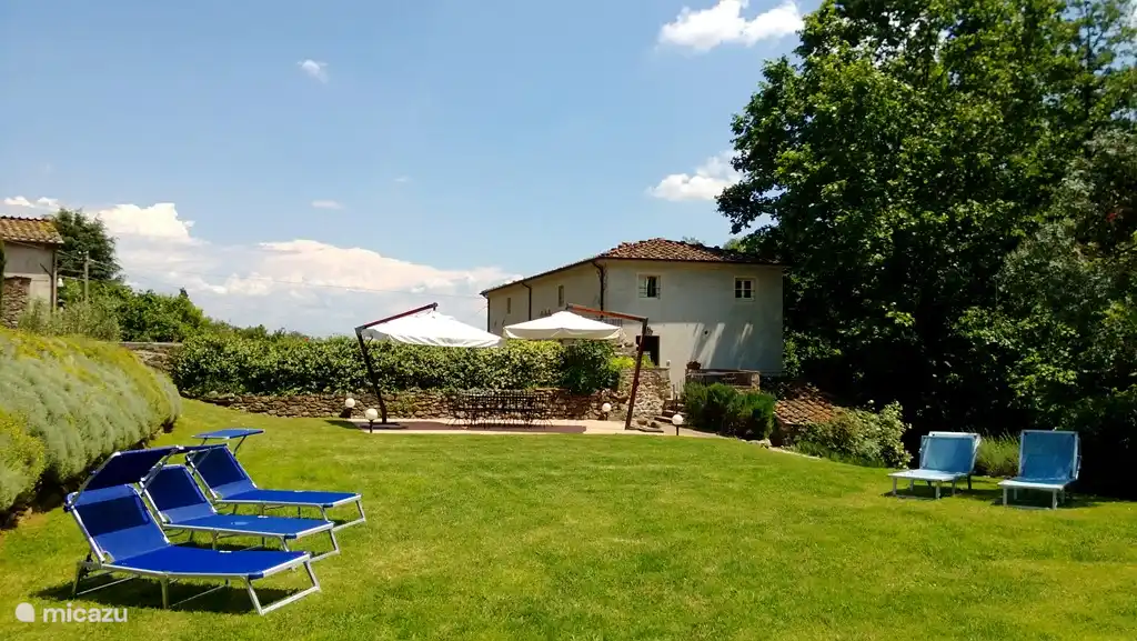 Blick zurück zum Haus