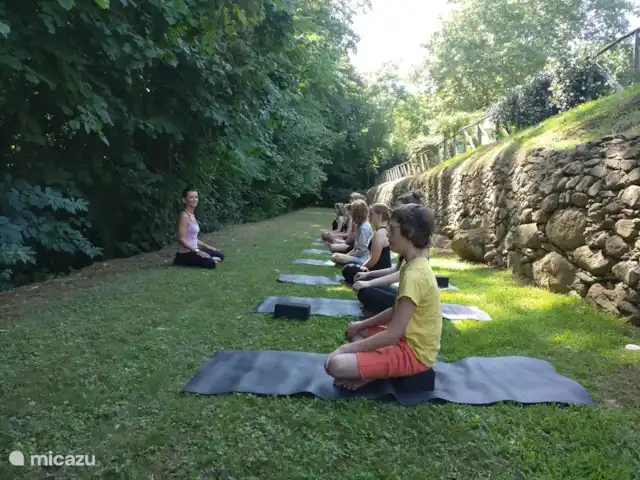 Il Mulino | Italie, Toscane, Lucca - moulin Cours de yoga dans le jardin