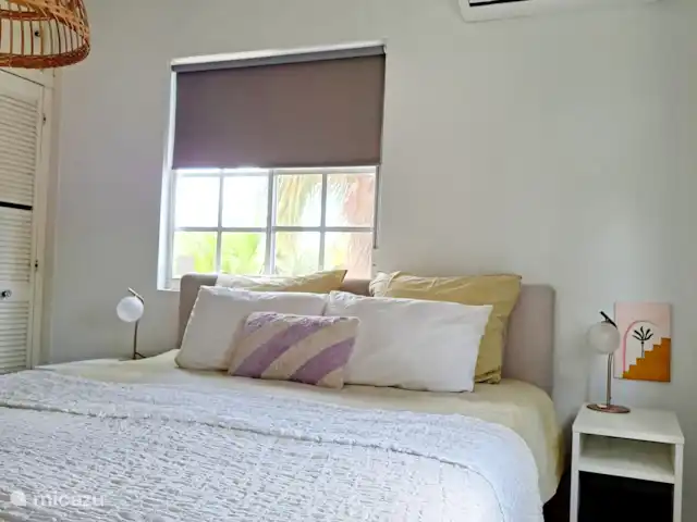 Location de Vacances Aruba, Oranjestad, San Barbola, maison de vacances - Cas Barbola, maison avec piscine privée Chambre des maîtres