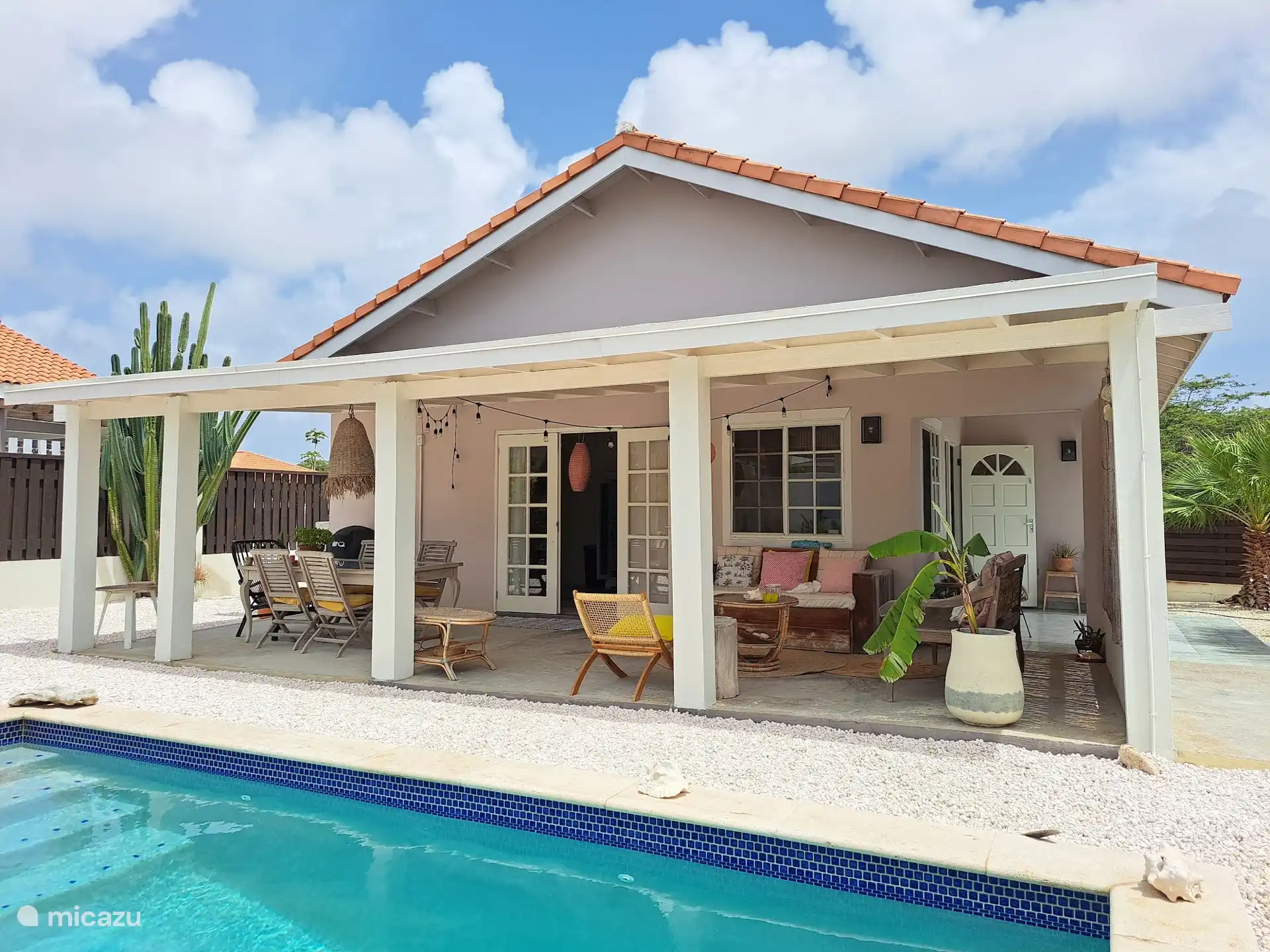 Cas Barbola, maison avec piscine privée | Aruba, Oranjestad, San Barbola - maison de vacances