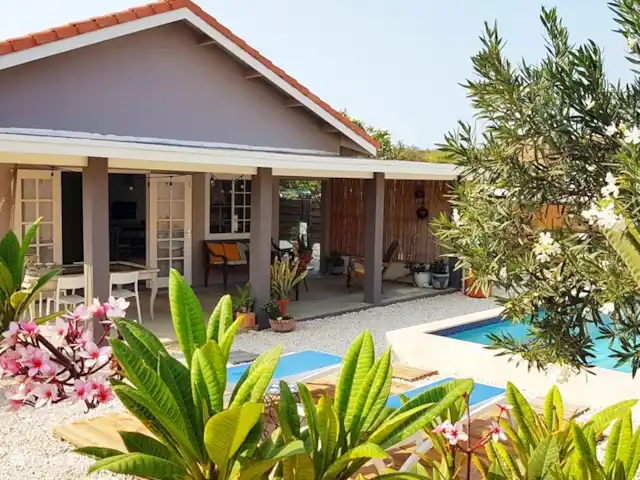 Location de Vacances Aruba, Oranjestad, San Barbola, maison de vacances - Cas Barbola, maison avec piscine privée Cas Barbola