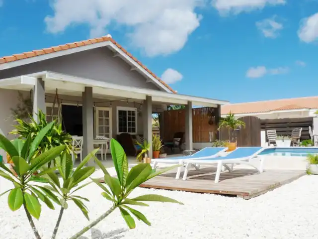 Location de Vacances Aruba, Oranjestad, San Barbola, maison de vacances - Cas Barbola, maison avec piscine privée Cas Barbola