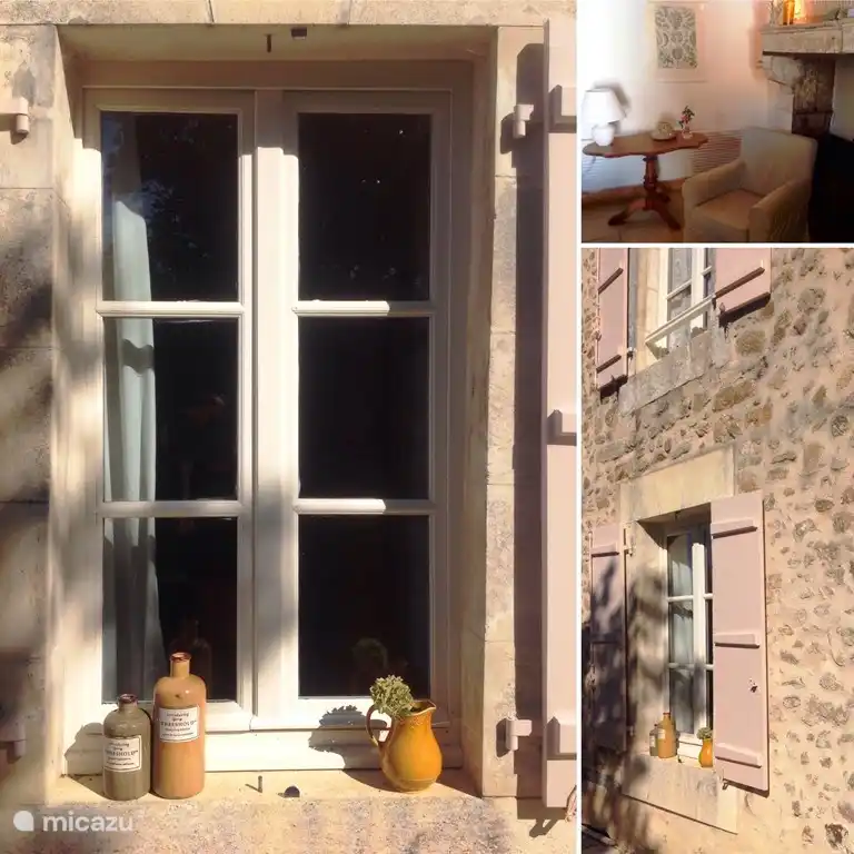 A look over the gardens of Les Murettes the Mazieres.