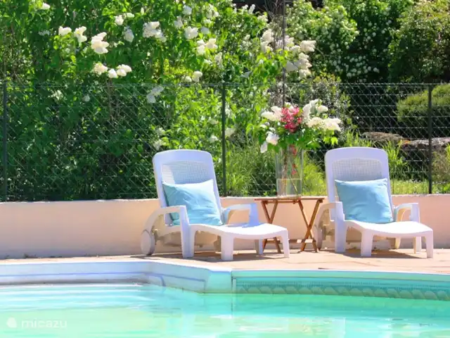 Domaine Charente - Gite Cardabelle en Francia, Charente, Mazières - casa vacacional la piscina