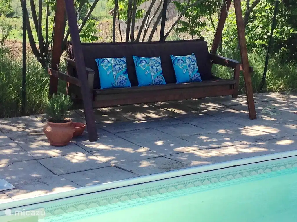 Sun lounger by the pool