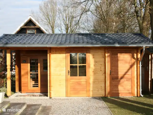 Houten villa Tine huren in Nederland, Overijssel, Den Ham - vakantiehuis Tuinhuis met infrarood sauna