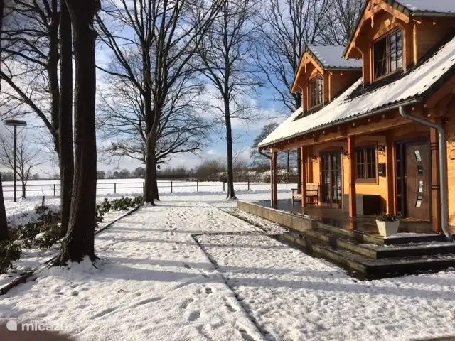 Houten villa Tine huren in Nederland, Overijssel, Den Ham - vakantiehuis winter