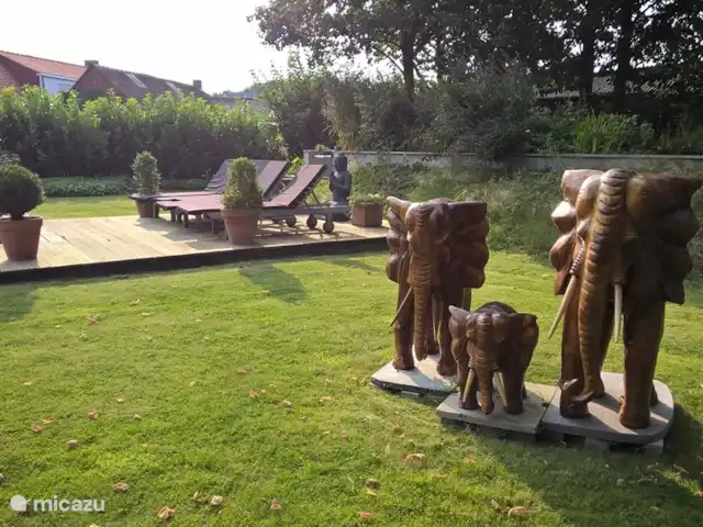 appartement huren in België, West-Vlaanderen, Brugge – Het Veldzicht Tuin