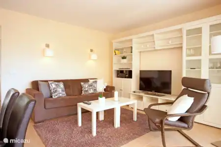 Vakantiehuis Spanje, Costa del Sol, Marbella geschakelde woning Strandhuisje in Costabella Woonkamer