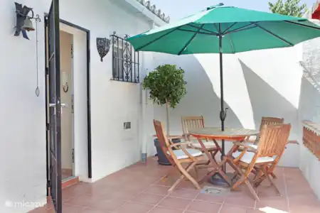Vakantiehuis Spanje, Costa del Sol, Marbella geschakelde woning Strandhuisje in Costabella Patio