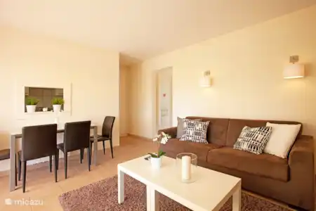 Vakantiehuis Spanje, Costa del Sol, Marbella geschakelde woning Strandhuisje in Costabella Woonkamer