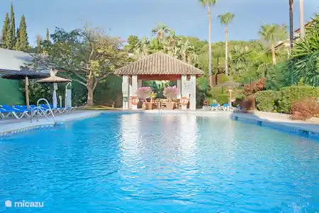 Vakantiehuis Spanje, Costa del Sol, Marbella appartement Schitterend appartement in Aloha Zwembad