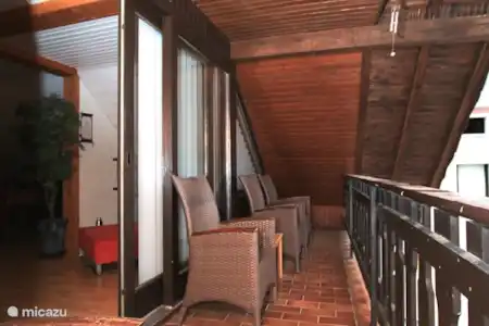 Vakantiehuis Duitsland, Moezel, Veldenz vakantiehuis Zum Hollander Balkon van ongeveer 10m2