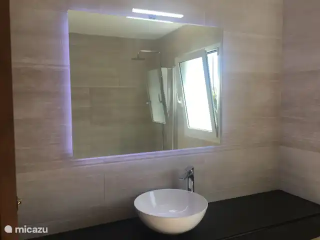 Villa Niña en España, Costa Blanca, Jávea - casa vacacional Baño en el dormitorio principal