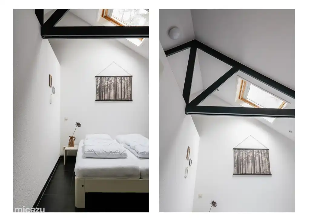 Das Hauptschlafzimmer.