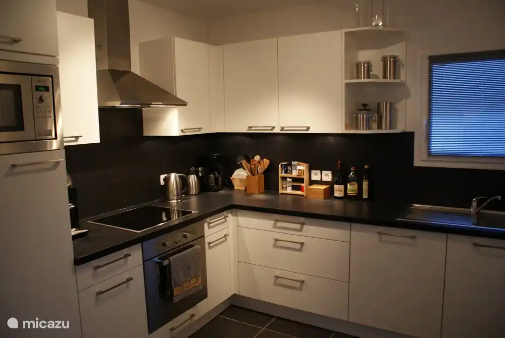 Luxus-Küche, in der nichts fehlt.