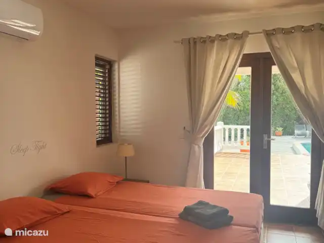 Villa Coral Curazao en Curazao, Bandabou (oeste), Coral Estate, Rif St.Marie - villa Dormitorio 1 planta baja