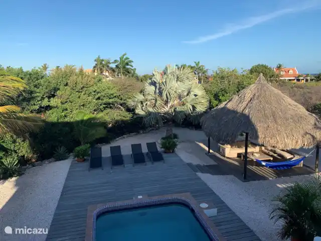 Villa Coral Curazao en Curazao, Bandabou (oeste), Coral Estate, Rif St.Marie - villa Vista desde la terraza