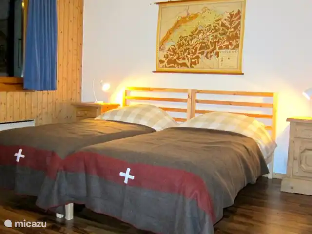 Bellwald huren in Zwitserland, Wallis, Bellwald - chalet Slaapkamer