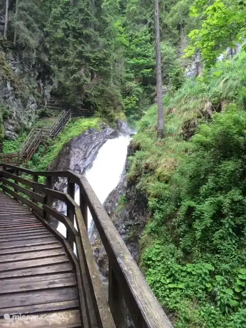 Gunstner Wasserfall in Schoder