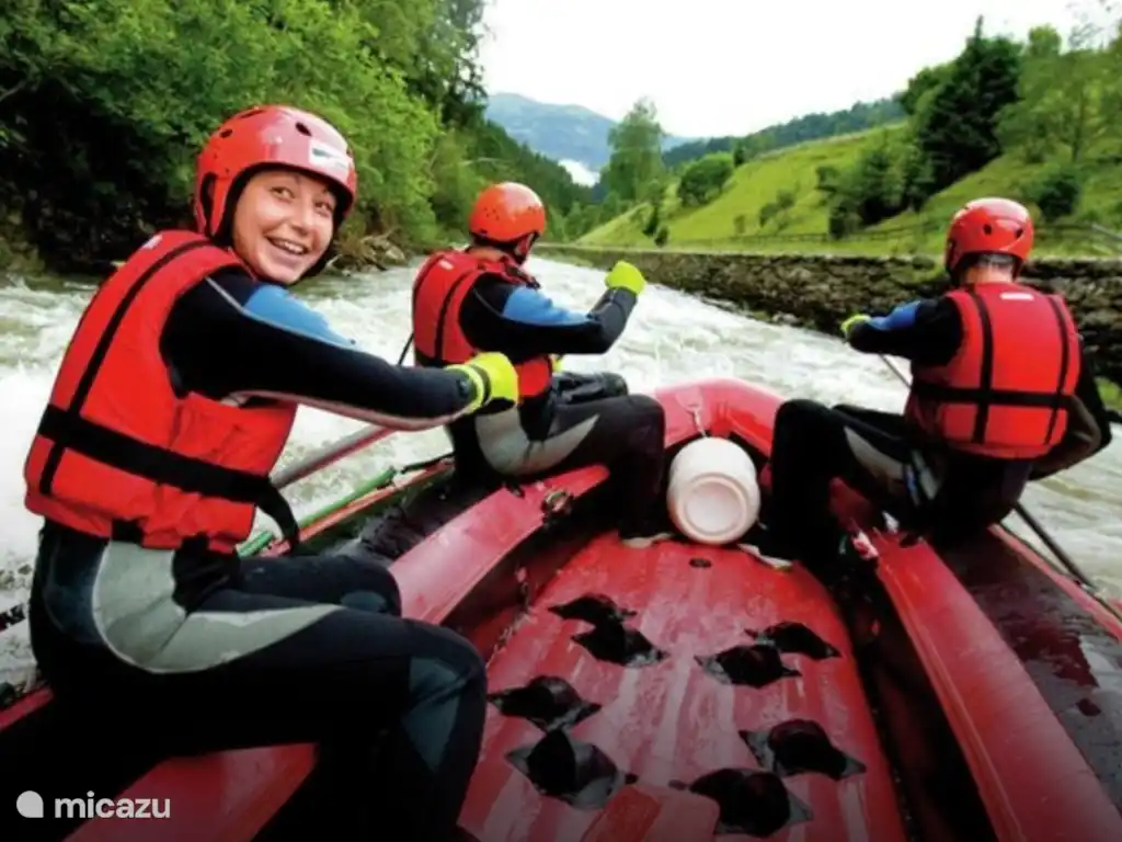 Rafting auf der Mur