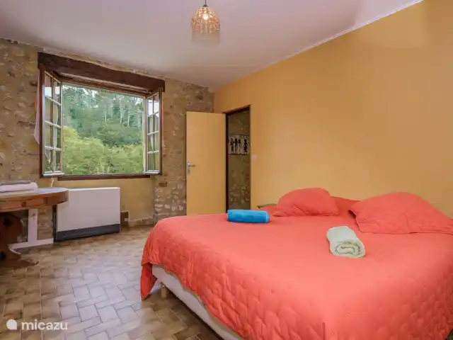 Sagelat en Francia, Dordoña, Belvès - casa vacacional Dormitorio