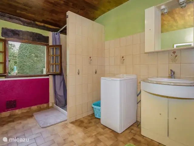 Sagelat en Francia, Dordoña, Belvès - casa vacacional Baño